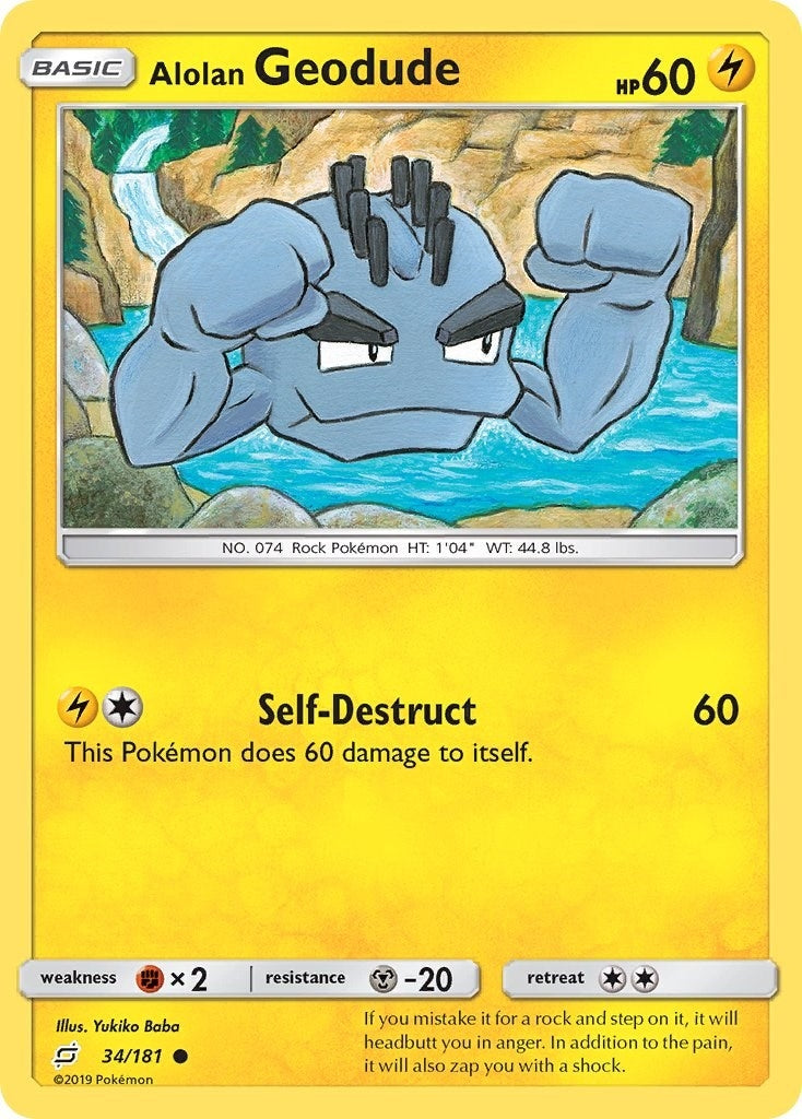 Alolan Geodude (34) (34/181)