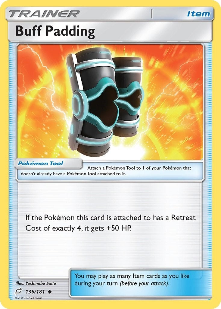 Image for Buff Padding (136/181) - Pokemon