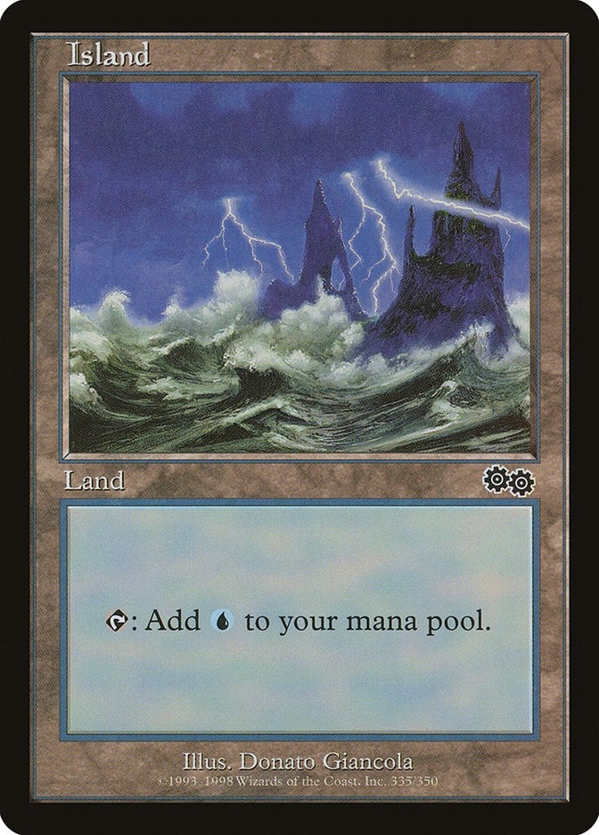 Image for Island (335) (335) - Magic: The Gathering
