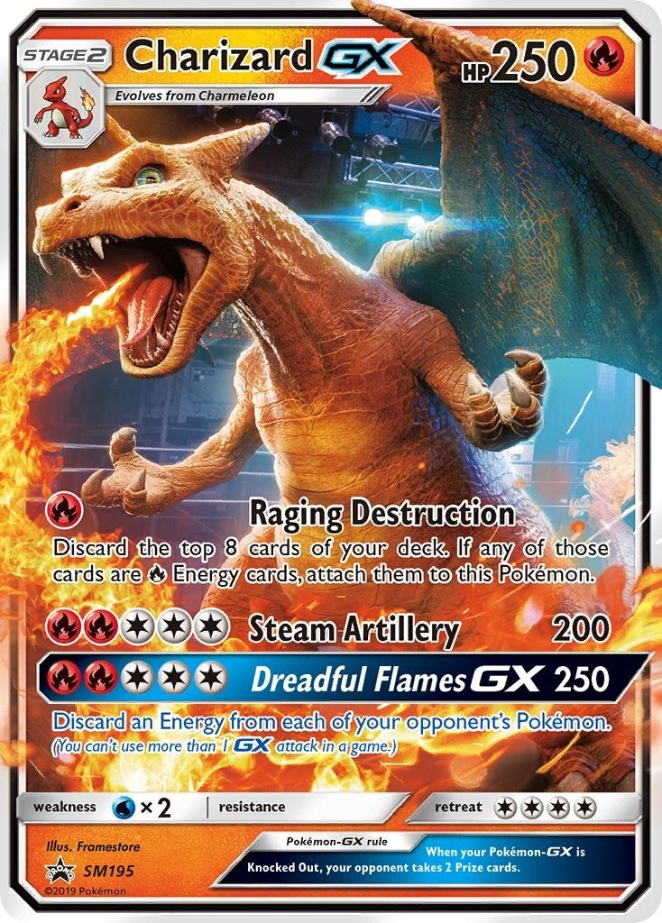 Image for Charizard GX - SM195 (SM195) - Pokemon