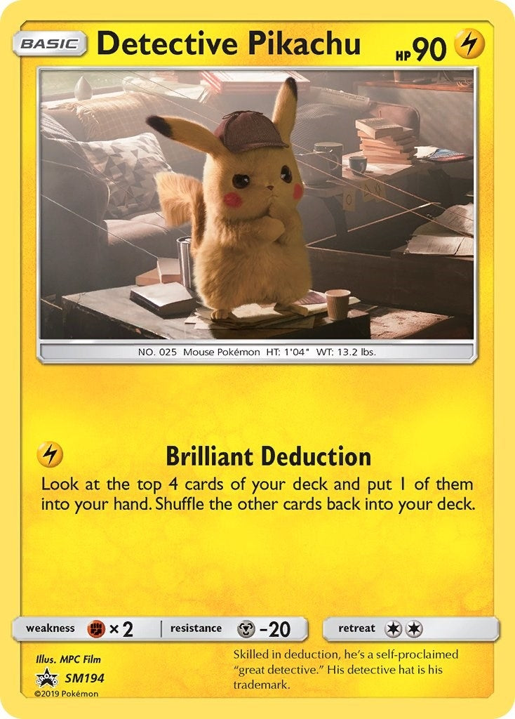 Image for Detective Pikachu - SM194 (SM194) - Pokemon