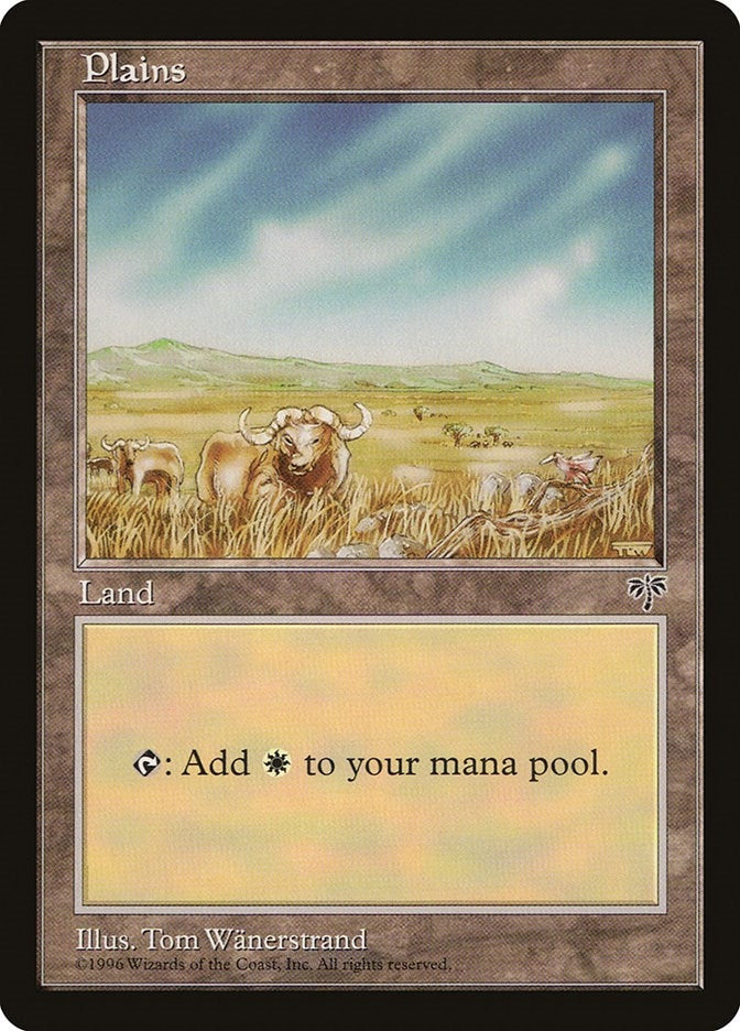 Image for Plains (Buffalo) - Magic: The Gathering