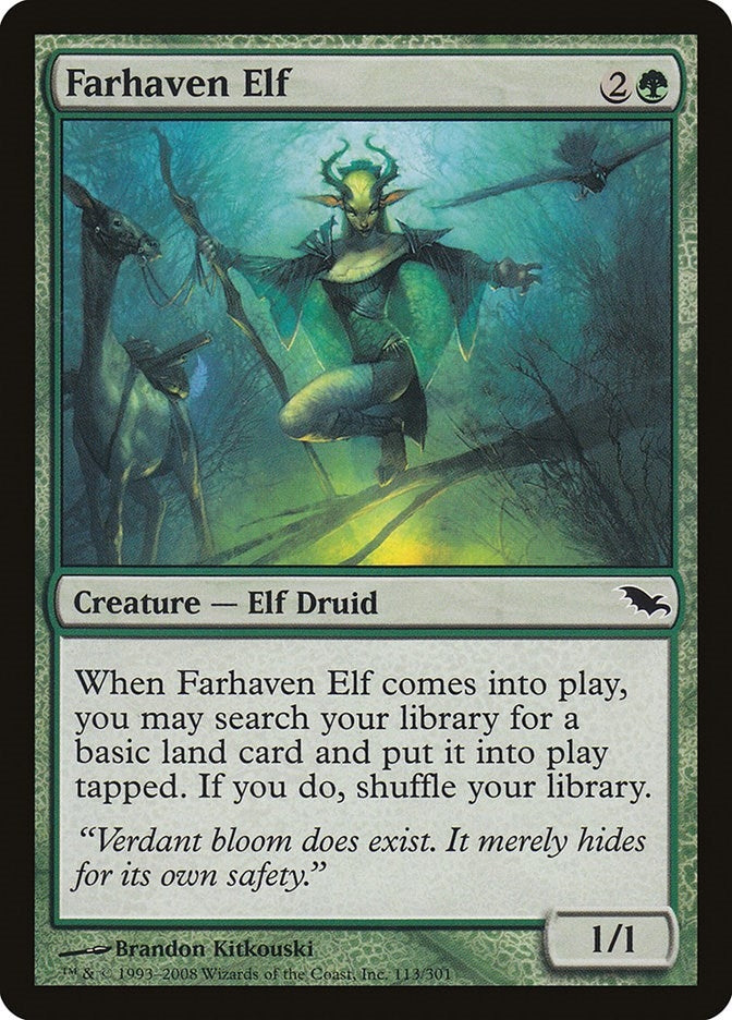 Image for Farhaven Elf (113) - Magic: The Gathering
