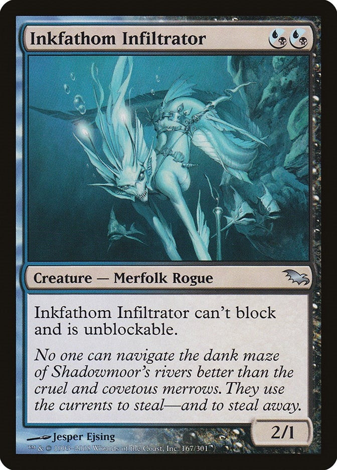 Image for Inkfathom Infiltrator (167) - Magic: The Gathering