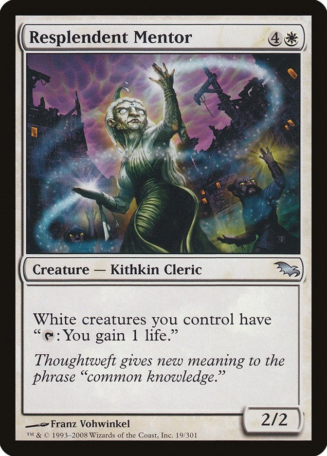 Image for Resplendent Mentor (19) - Magic: The Gathering