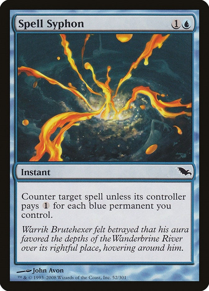 Image for Spell Syphon (52) - Magic: The Gathering