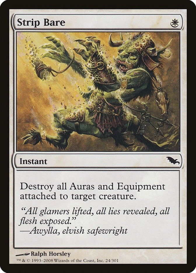 Image for Strip Bare (24) - Magic: The Gathering