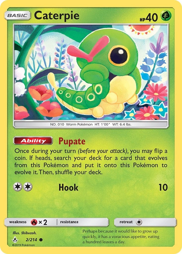 Image for Caterpie (2/214) - Pokemon