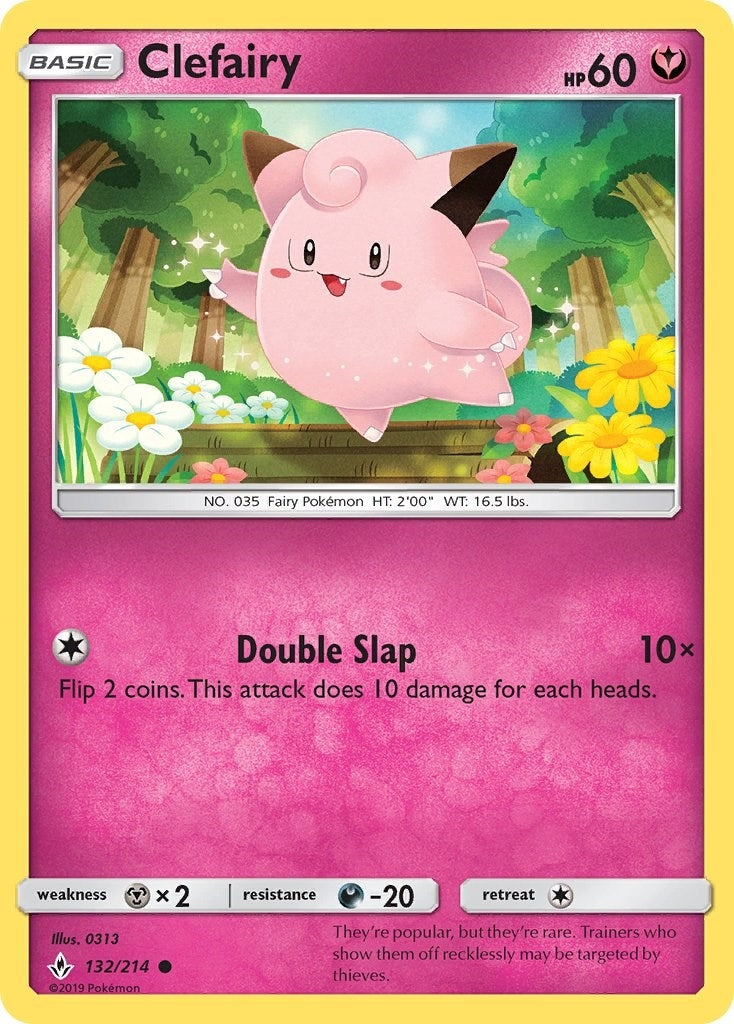 Image for Clefairy (132/214) - Pokemon