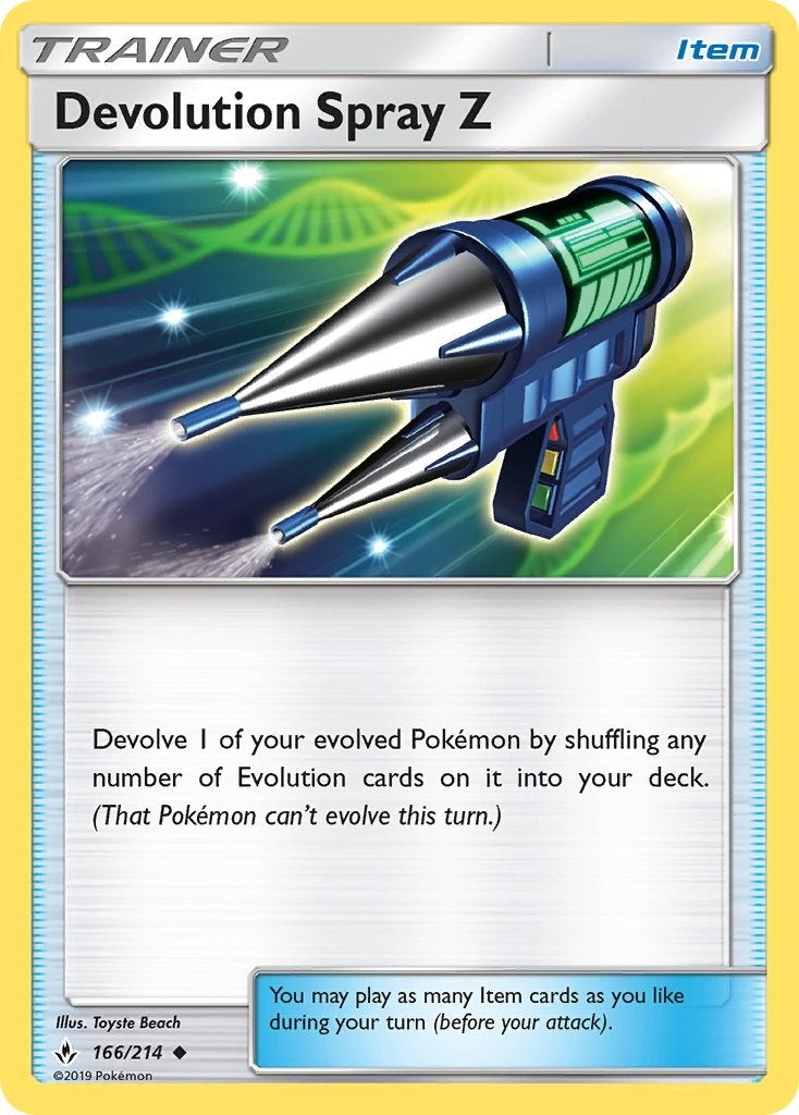 Image for Devolution Spray Z (166/214) - Pokemon