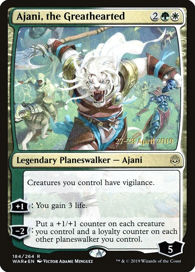 Ajani, the Greathearted (184)