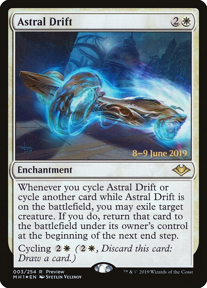 Image for Astral Drift (Alternate Art) (3) - Magic: The Gathering
