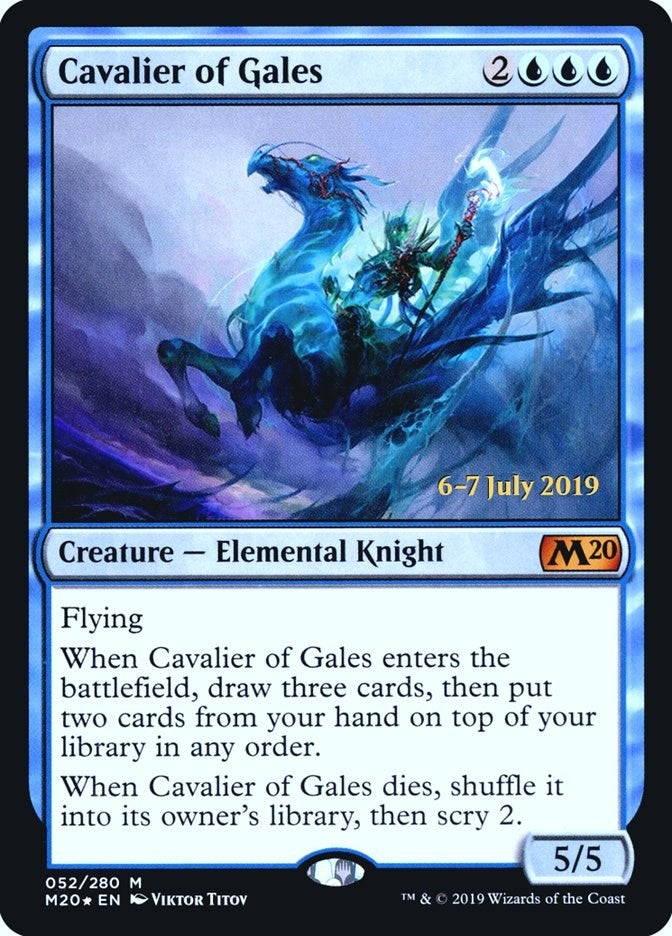 Image for Cavalier of Gales (52) - Magic: The Gathering