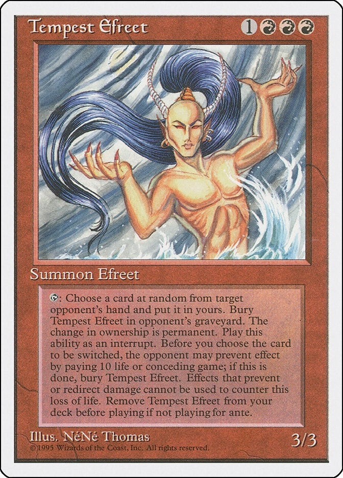 Image for Tempest Efreet - Magic: The Gathering