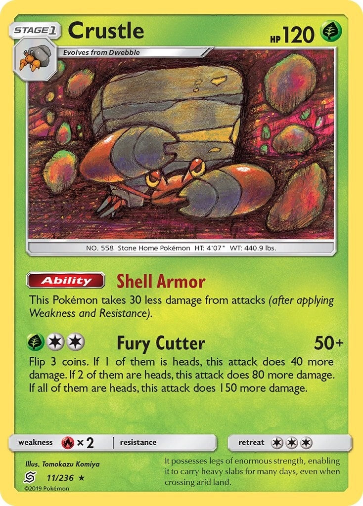 Image for Crustle (11/236) - Pokemon