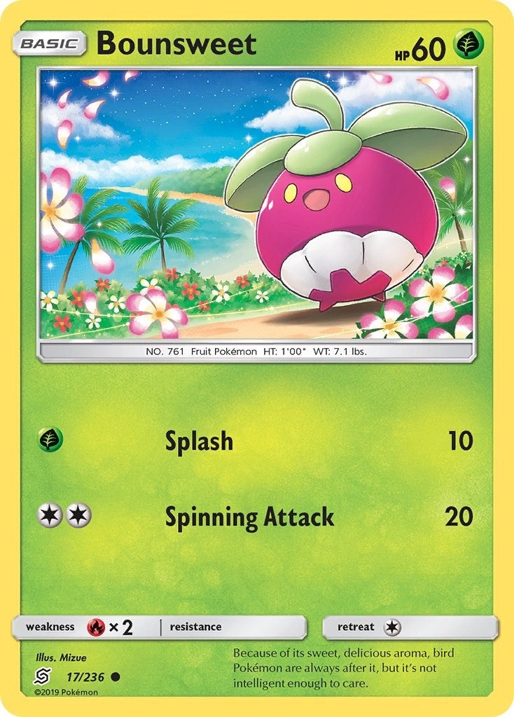Image for Bounsweet (17/236) - Pokemon
