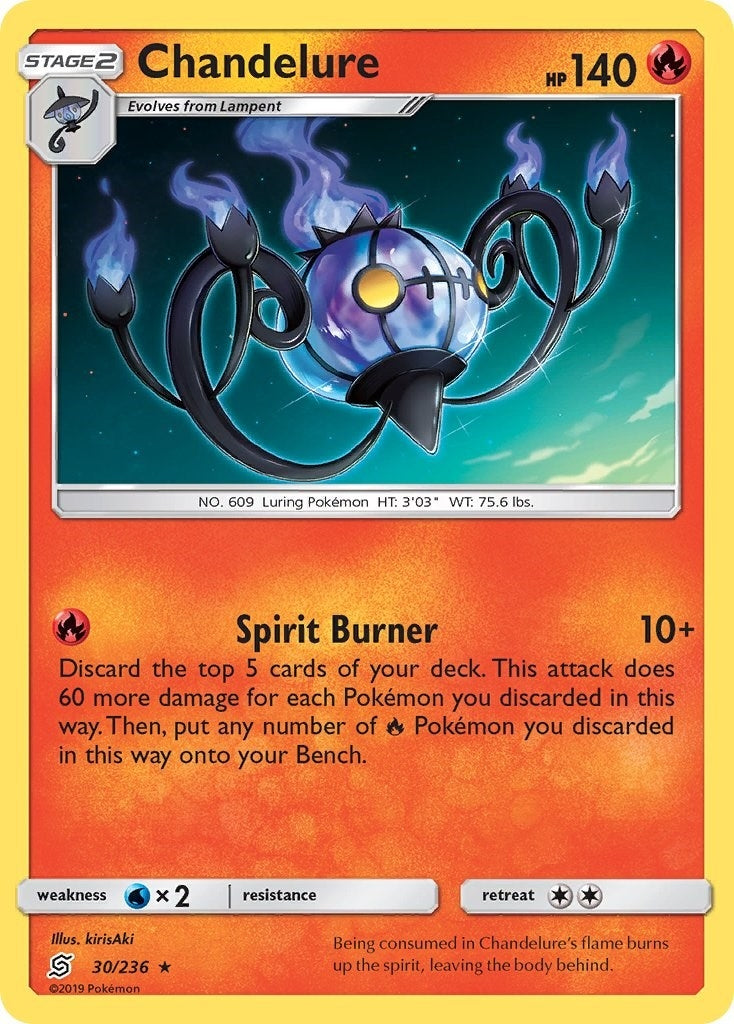 Image for Chandelure (30/236) - Pokemon
