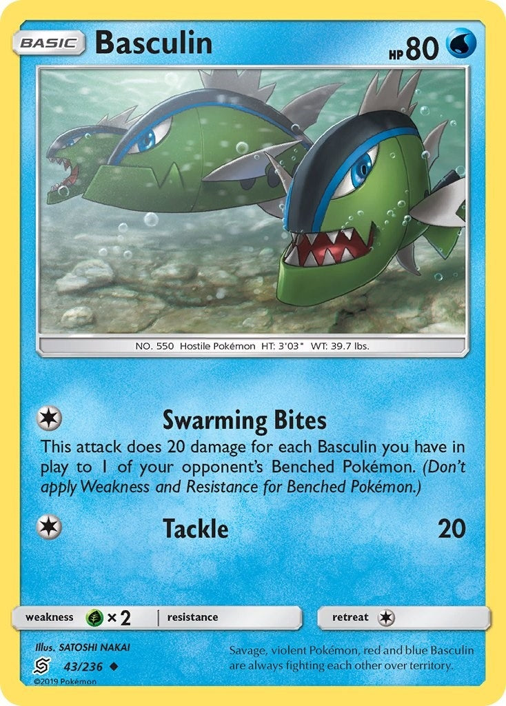 Image for Basculin (43/236) - Pokemon