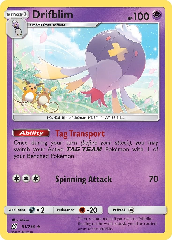Image for Drifblim (81/236) - Pokemon