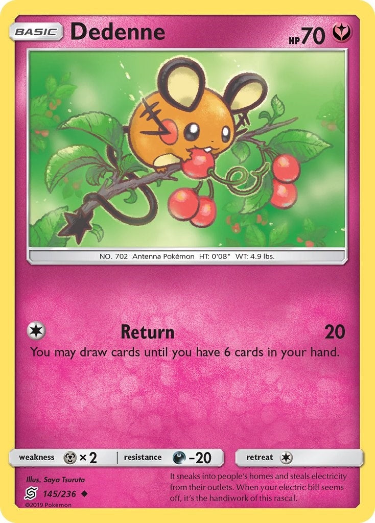 Image for Dedenne (145/236) - Pokemon