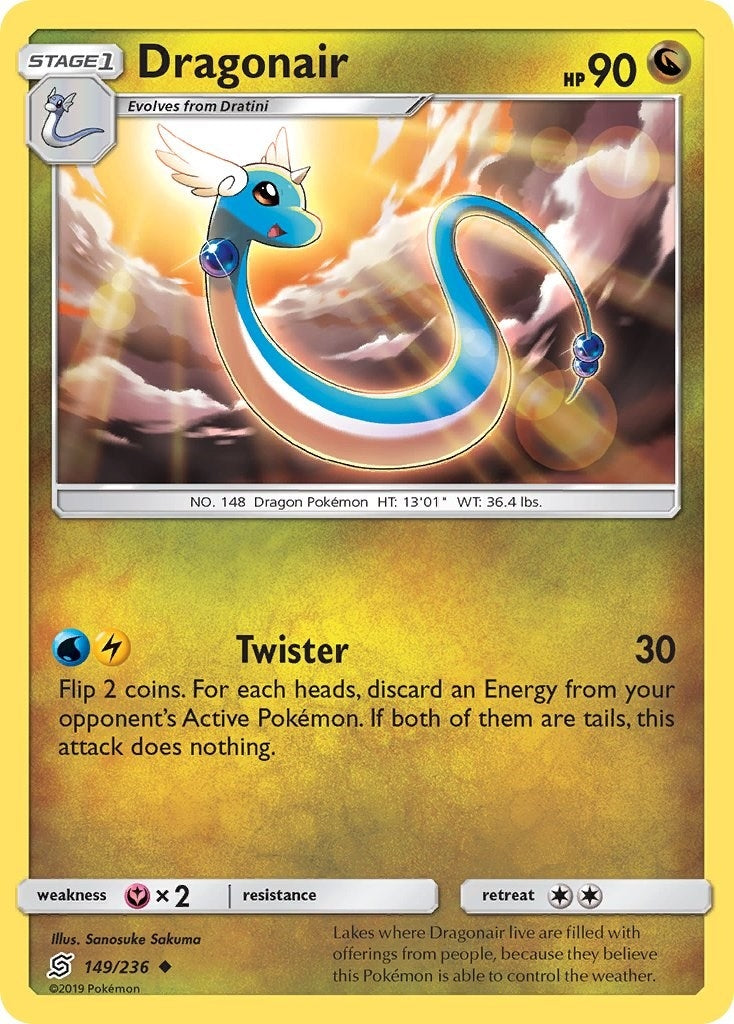 Image for Dragonair (149) (149/236) - Pokemon