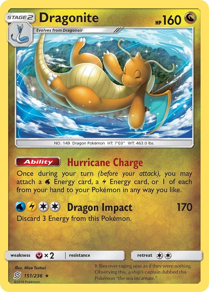 Image for Dragonite (151/236) - Pokemon