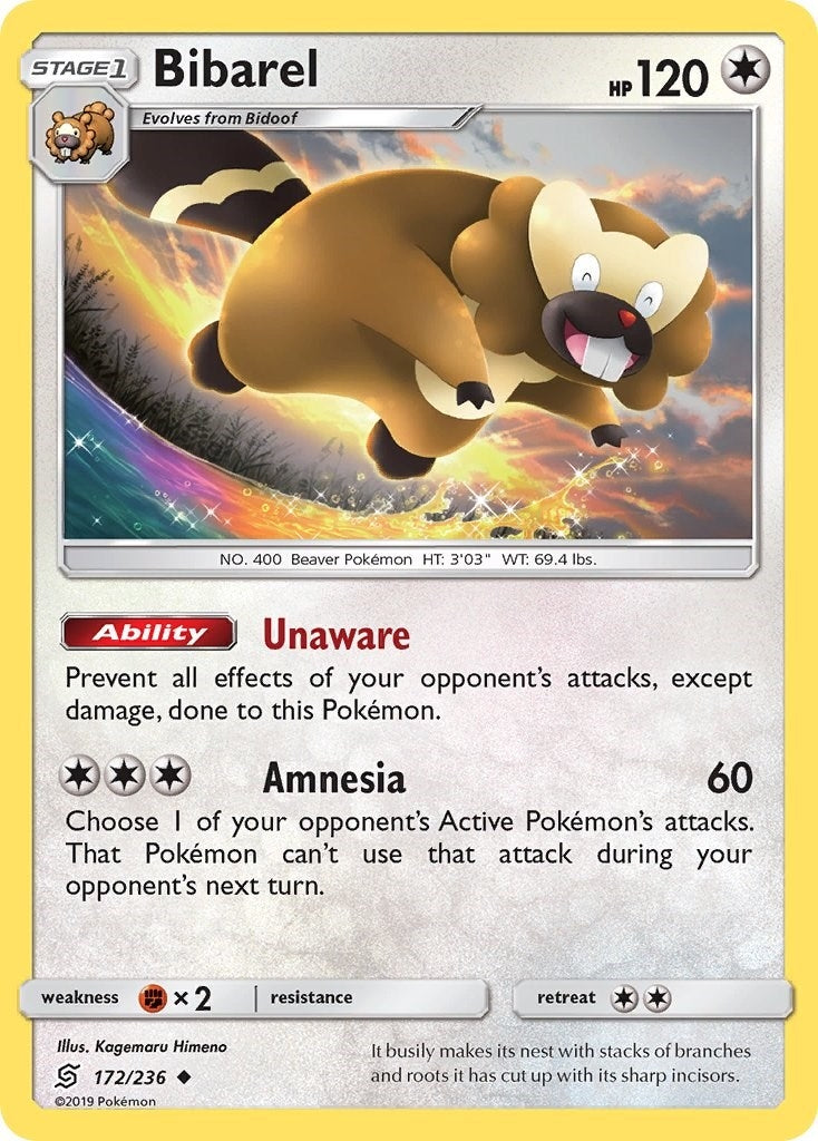 Image for Bibarel (172/236) - Pokemon