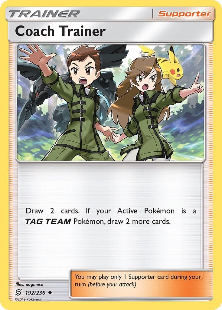 Image for Coach Trainer (192/236) - Pokemon