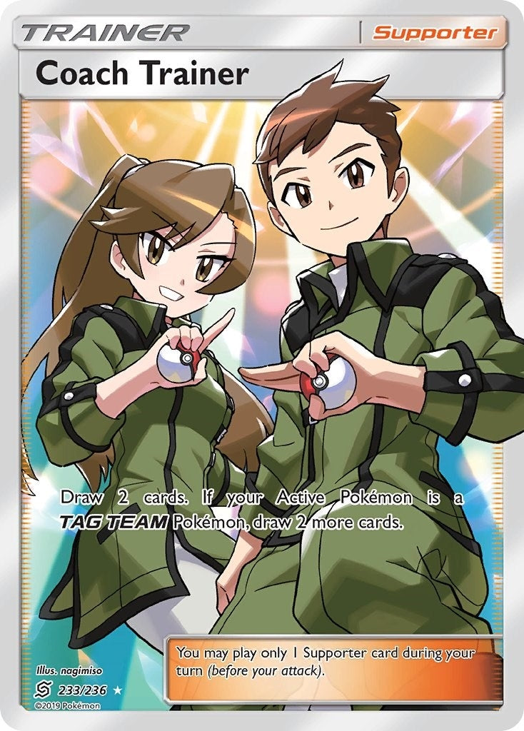 Image for Coach Trainer (Full Art) (233/236) - Pokemon