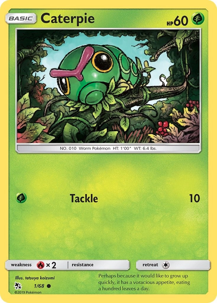 Image for Caterpie (1/68) - Pokemon