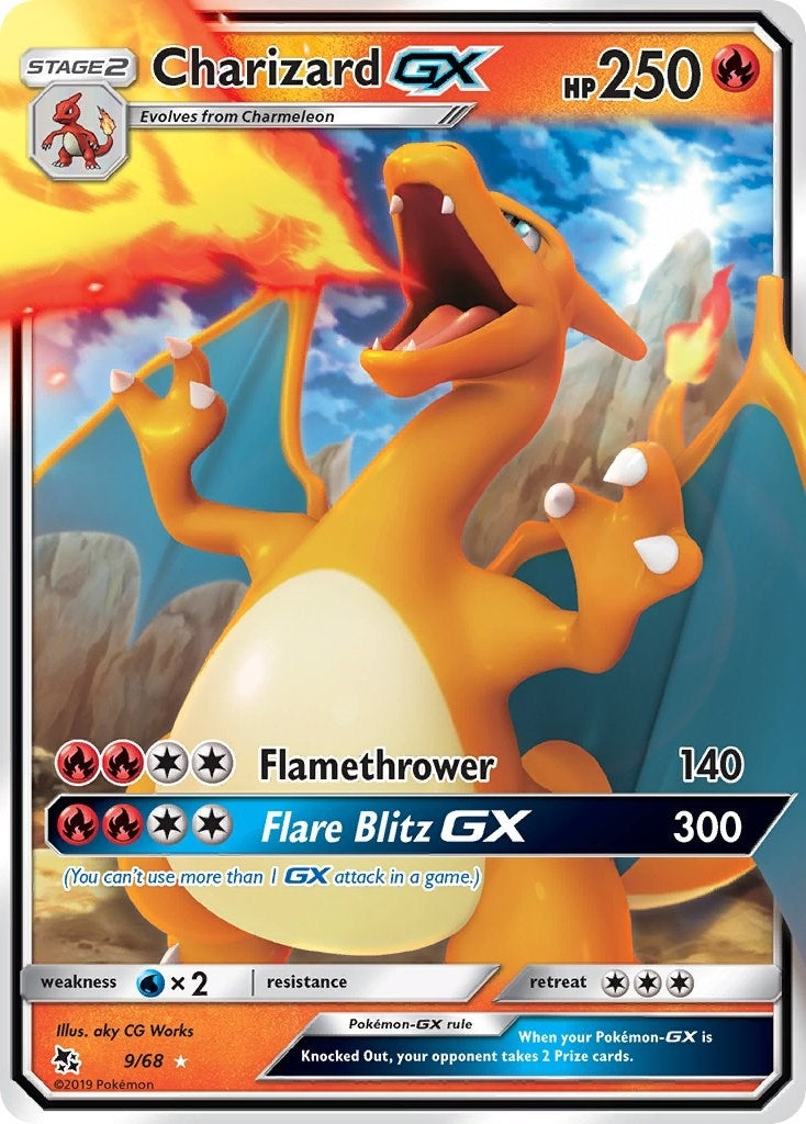 Image for Charizard GX (9/68) - Pokemon
