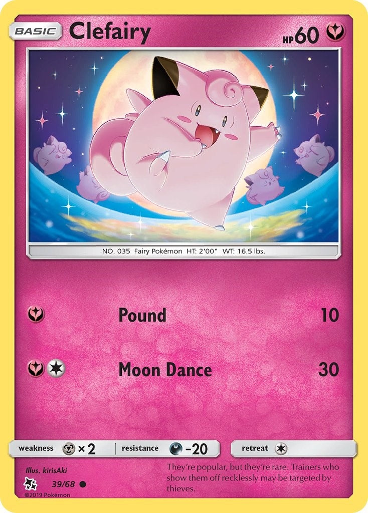 Image for Clefairy (39) (39/68) - Pokemon