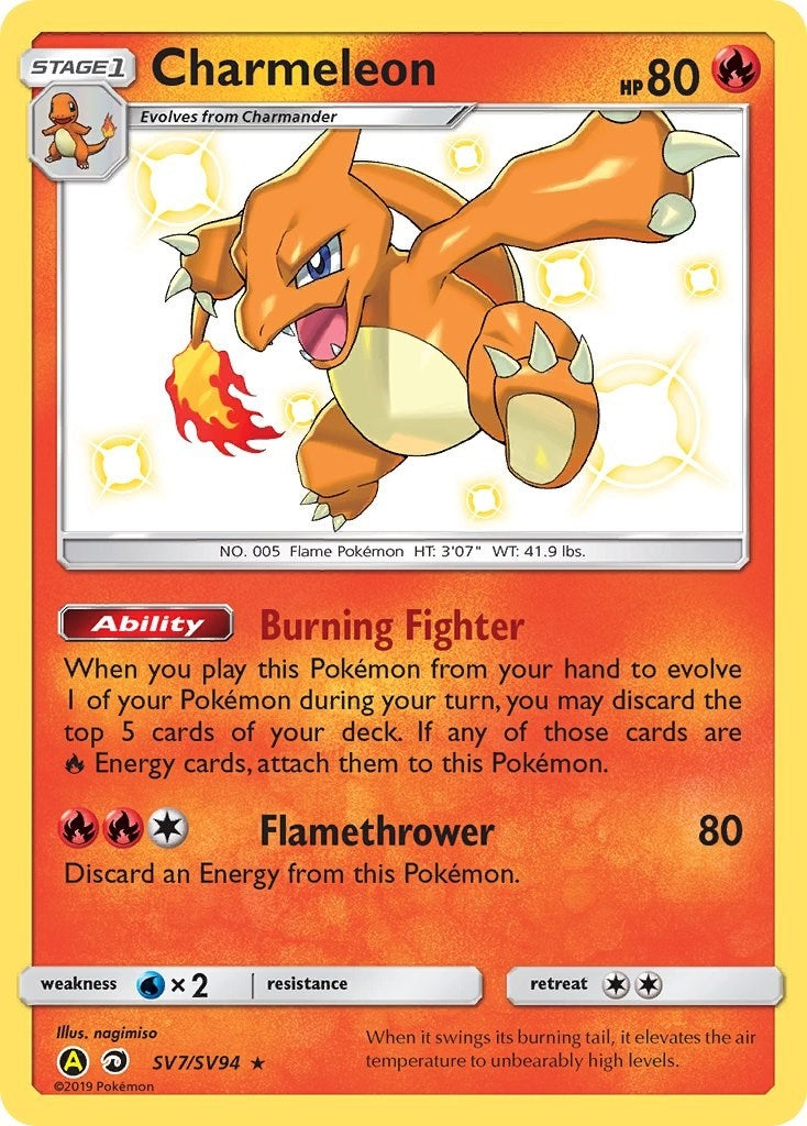 Image for Charmeleon (SV7/SV94) - Pokemon
