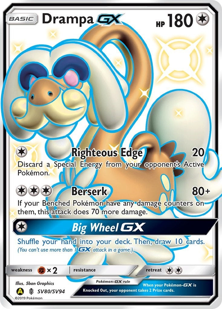 Image for Drampa GX (SV80/SV94) - Pokemon