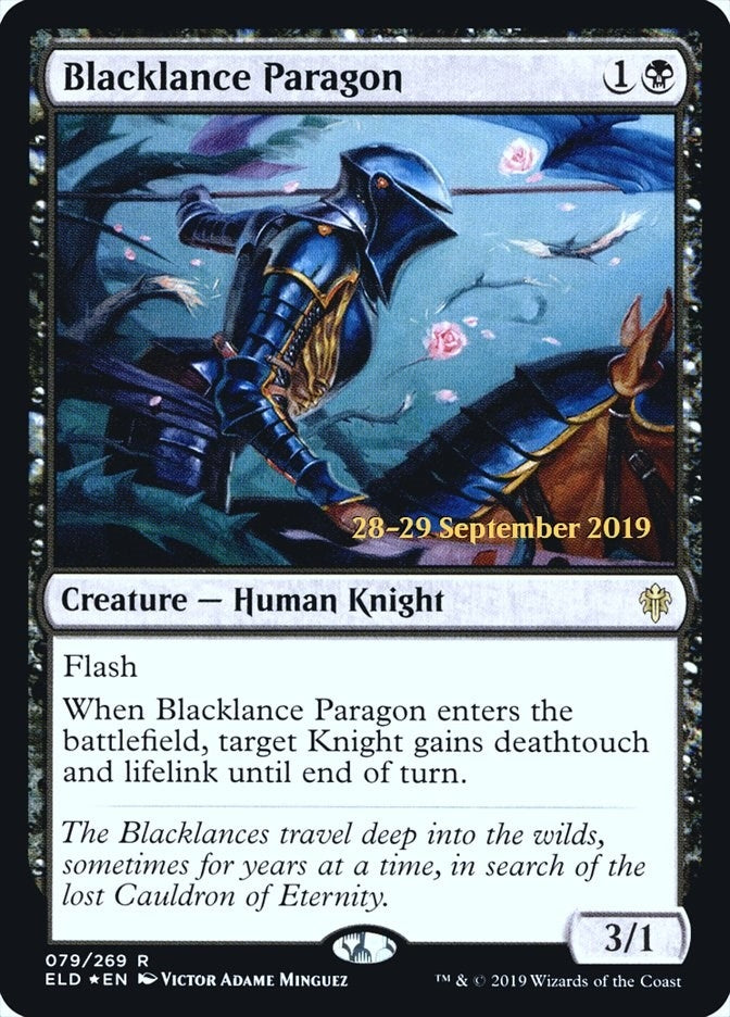 Image for Blacklance Paragon (79) - Magic: The Gathering