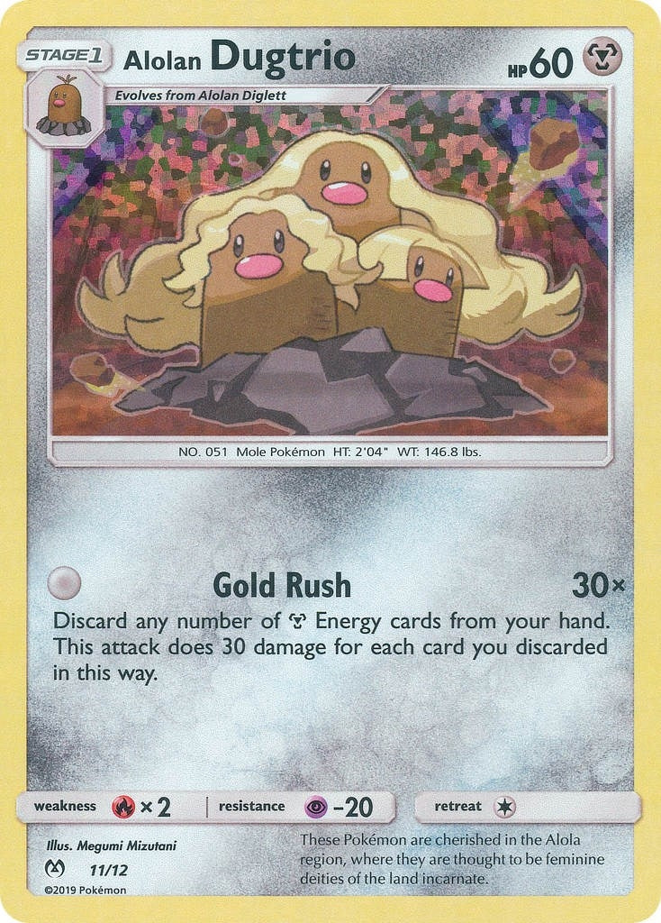 Alolan Dugtrio (011/012)