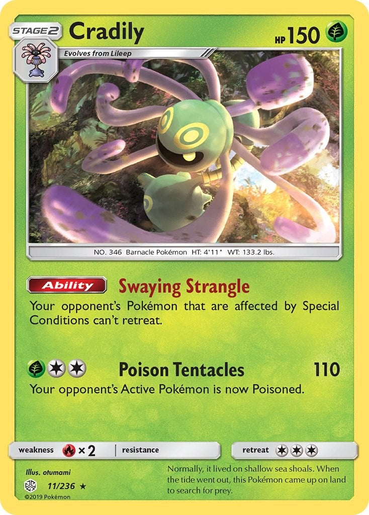 Image for Cradily (11/236) - Pokemon
