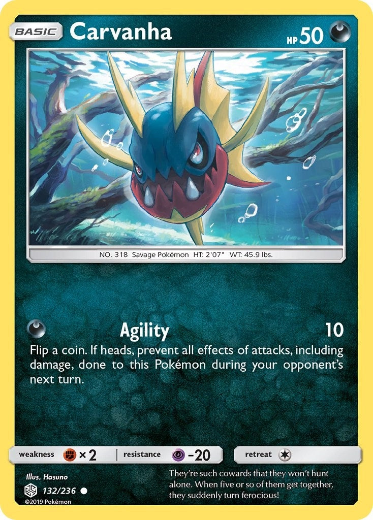 Image for Carvanha (132/236) - Pokemon