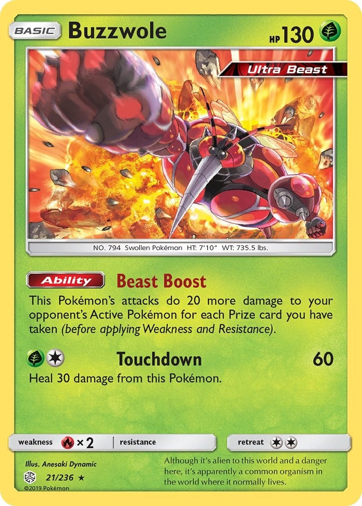 Image for Buzzwole (21/236) - Pokemon