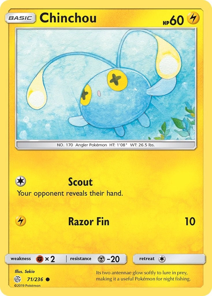 Image for Chinchou (71/236) - Pokemon