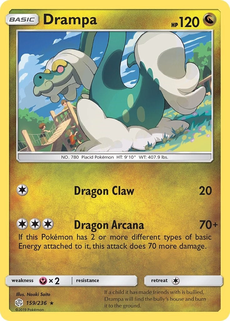 Image for Drampa (159/236) - Pokemon