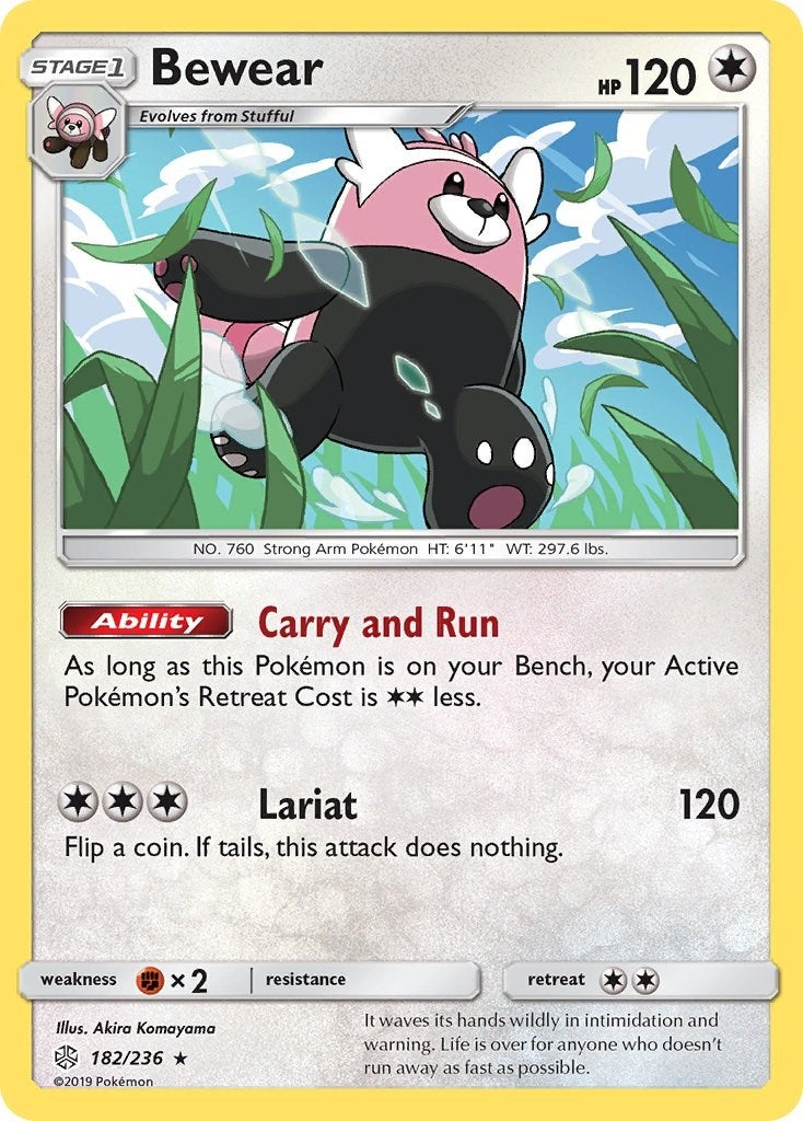 Image for Bewear (182/236) - Pokemon