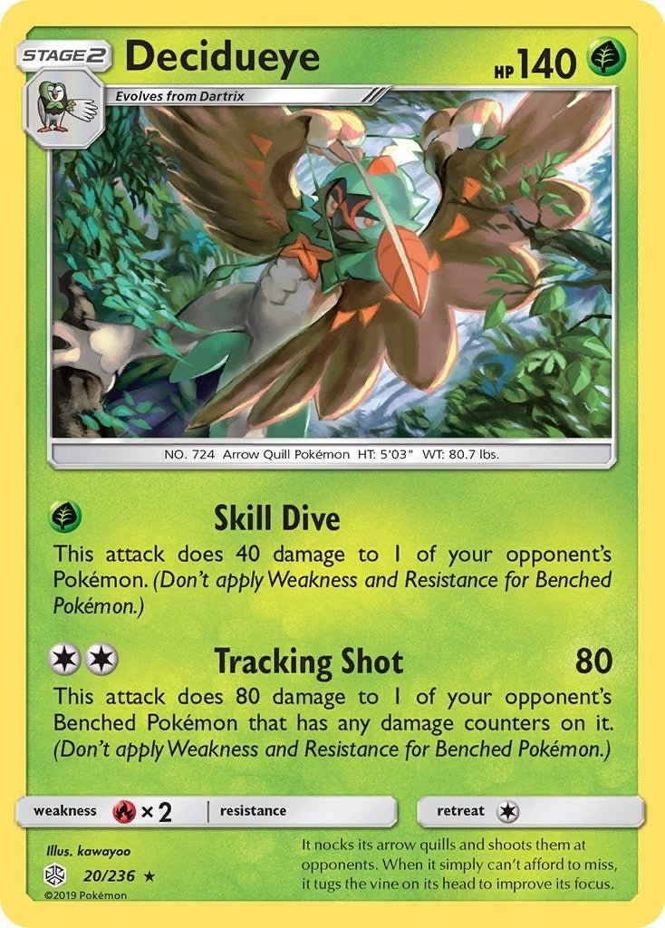 Image for Decidueye (20/236) - Pokemon