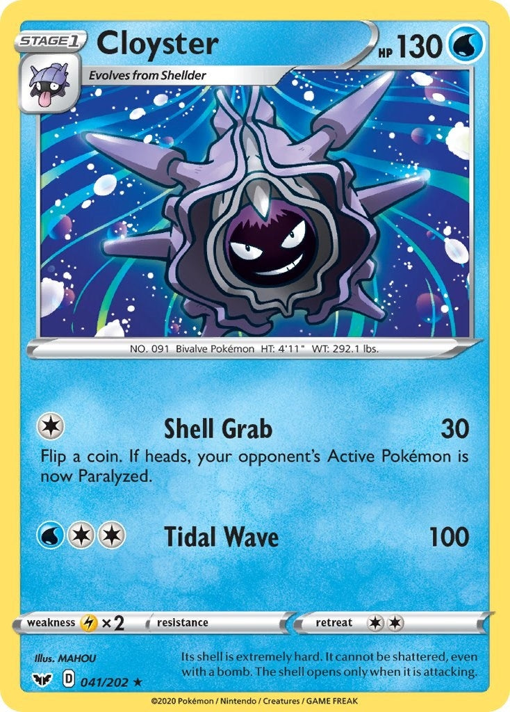 Image for Cloyster (041/202) - Pokemon