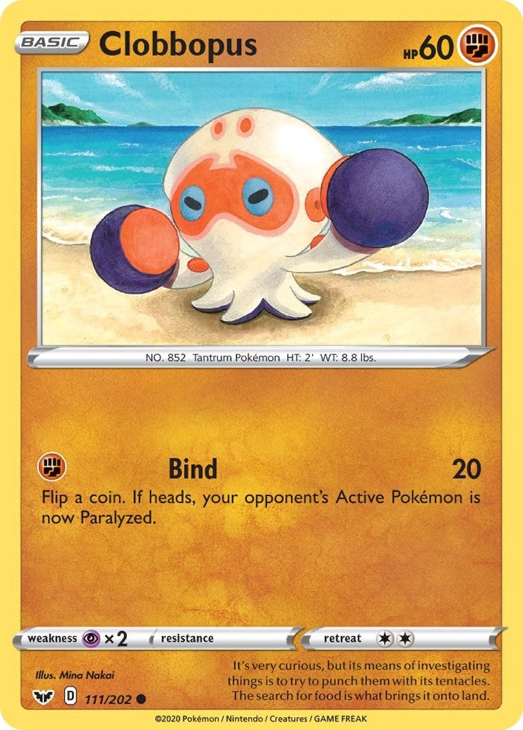 Image for Clobbopus (111) (111/202) - Pokemon