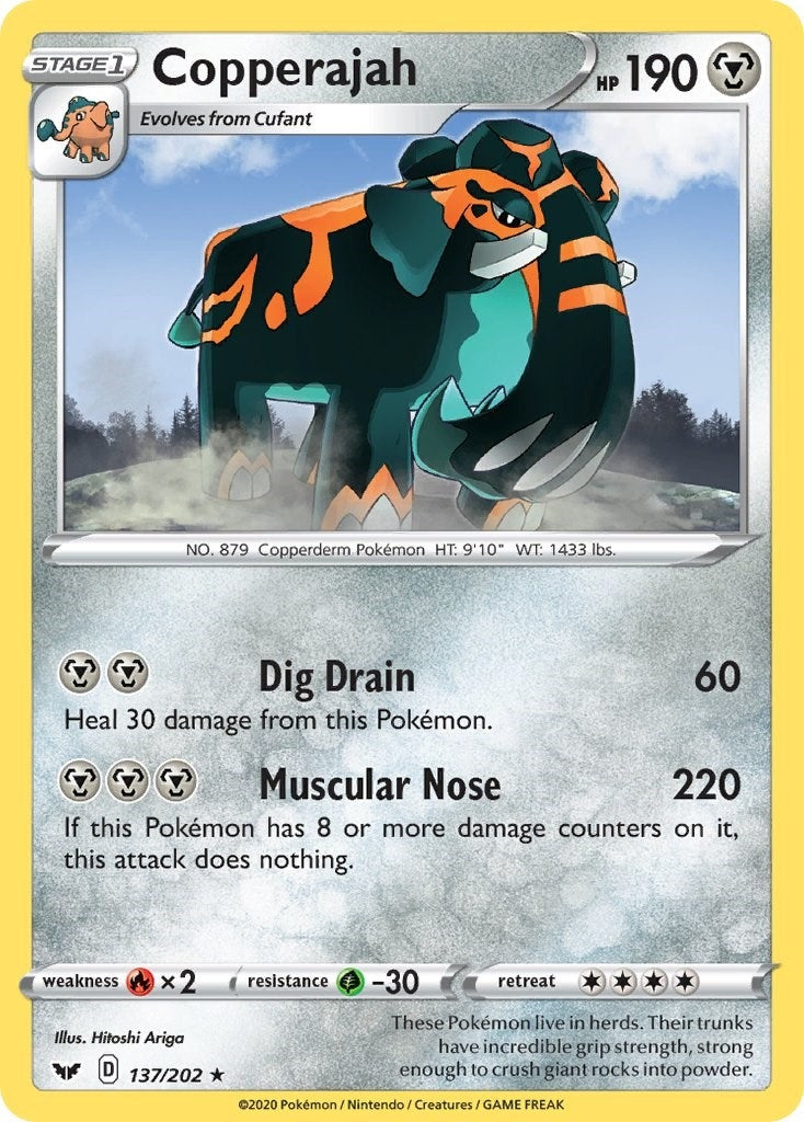 Image for Copperajah (137/202) - Pokemon