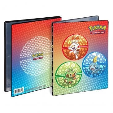 4-Pocket Portfolio for Pokemon - Galar Starters