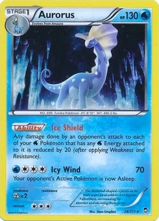 Image for Aurorus - 26/111 (Cosmos Holo) (026/111) - Pokemon