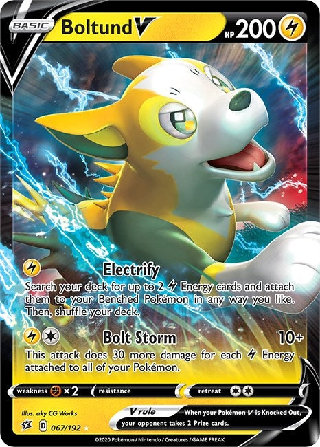 Image for Boltund V (067/192) - Pokemon