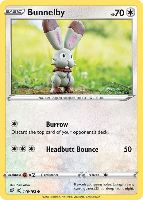 Image for Bunnelby (146/192) - Pokemon